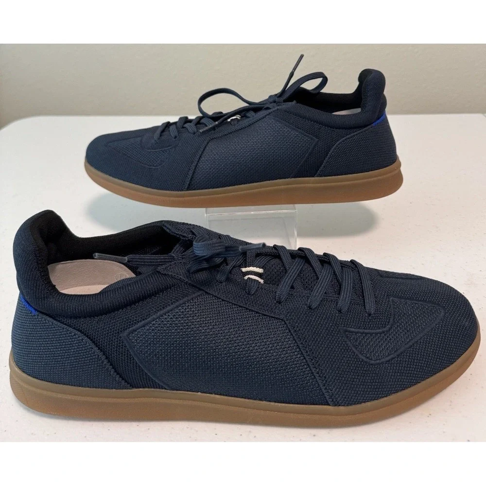 Rothy's The RS01 Sneaker Men's Casual Preppy Shoes Navy Size 14 Comfort